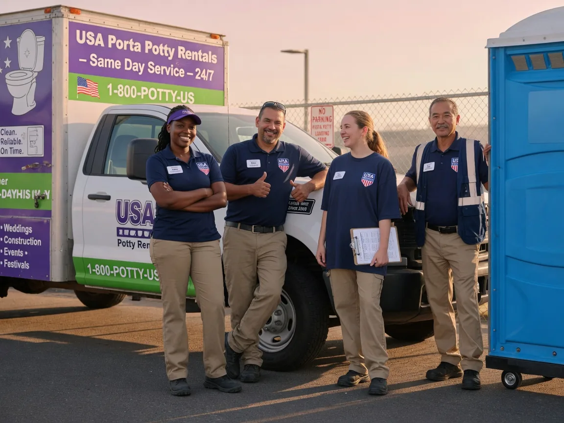 Porta Potty Rental company in Woodbury Heights, NJ