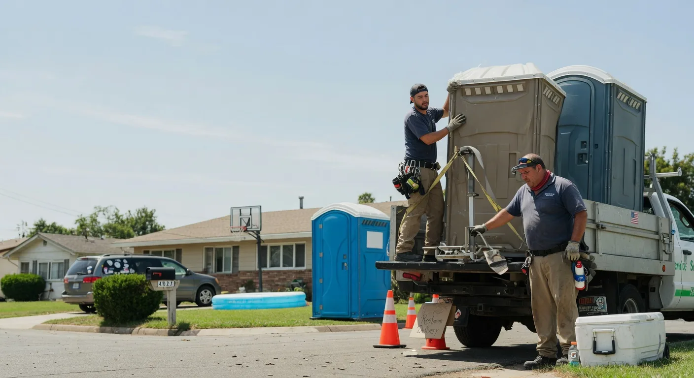 Porta Potty Rental in Woodbury Heights, NJ near me